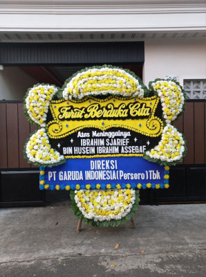 Papan Bunga Duka di Tamanan